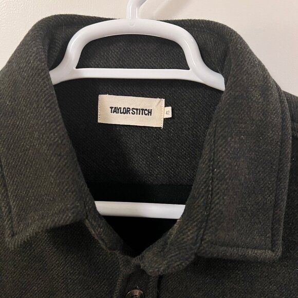 Taylor Stitch Maritime Shirt Jacket Lrg/42 Dark Green - Picture 3 of 6
